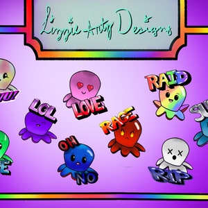 Octopus Plushie Emotes