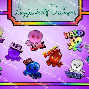 Adorable Octopus Plushie Emotes