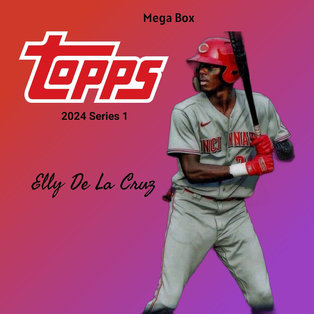 Presale 2024 Topps Series 1,MLB Baseball 16pack Mega Box,brand New