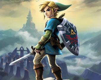 Lien Land of Hyrule Legend of Zelda: Tears of the Kingdom Image numérique .PNG fichier