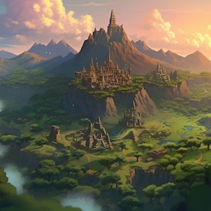 Land of Hyrule Legend of Zelda: Tears of the Kingdom Digital Image .PNG file