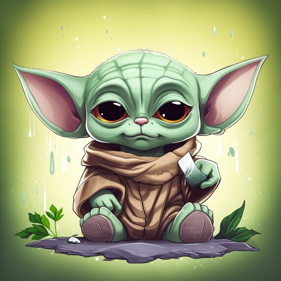 Baby yoda artwork deals