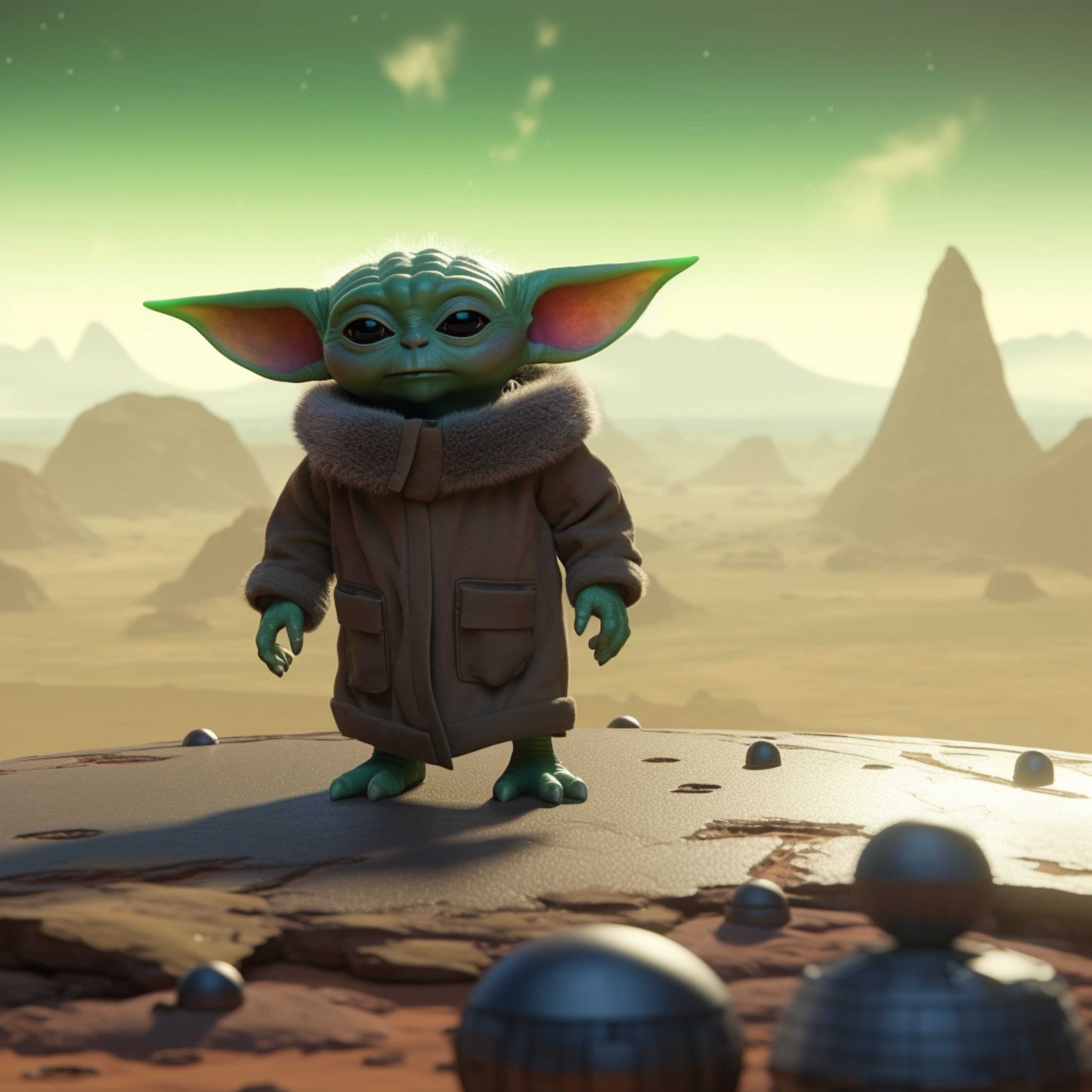 Baby Yoda Grogu Star Wars Uses the Force Mandalorian Digital Image .PNG  File -  Israel