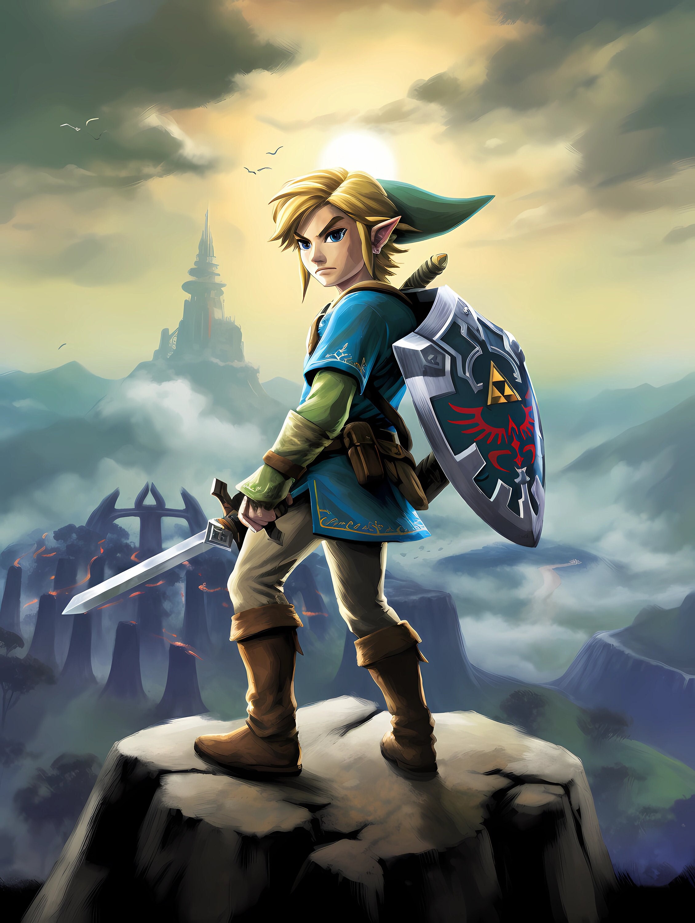 The Legend Of Zelda Clipart Link Ocarina Time - Link Zelda Ocarina