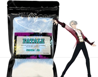 Poción de baño Fatale Anime Lover / Cuidado personal Kawaii / Baño relajante