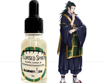 Sandalwood, Lemon, & Vanilla Anime Inspired Essential Oil | Aromatherapy Oil | Kawaii Self-Care Gift