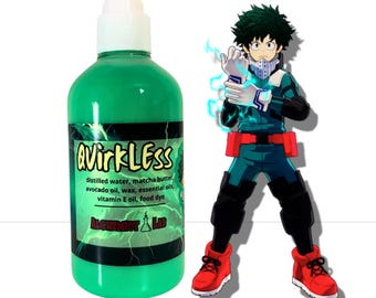 Quirkless Handmade Matcha Water-Based Lotion | Anime Self Care Gift