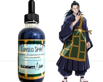 Cursed Spirit Body Oil | Lemon, Sandalwood, Vanilla Moisturizer