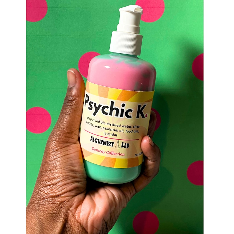 Psychic K Anime Water-Based Lotion – Kawaii Lightweight Moisturizer, Fast-Absorbing Skincare, Cute Gift image 3