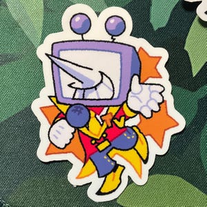 Tenna, Deltarune Chibi Stickers 2.7 inch tall
