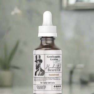 Organic Rosemary Beard Oil: Tame Your Wild Mane with a Masculine Scent by Curly Girl LaLa