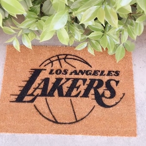 Los Angeles Lakers / Housewarming Gift / Doormat / Gift for Him / Gits for Her / Lakers / Basketball / Birthday Gift / Christmas Gift