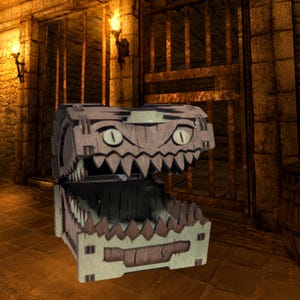Custom Mimic Dice Box