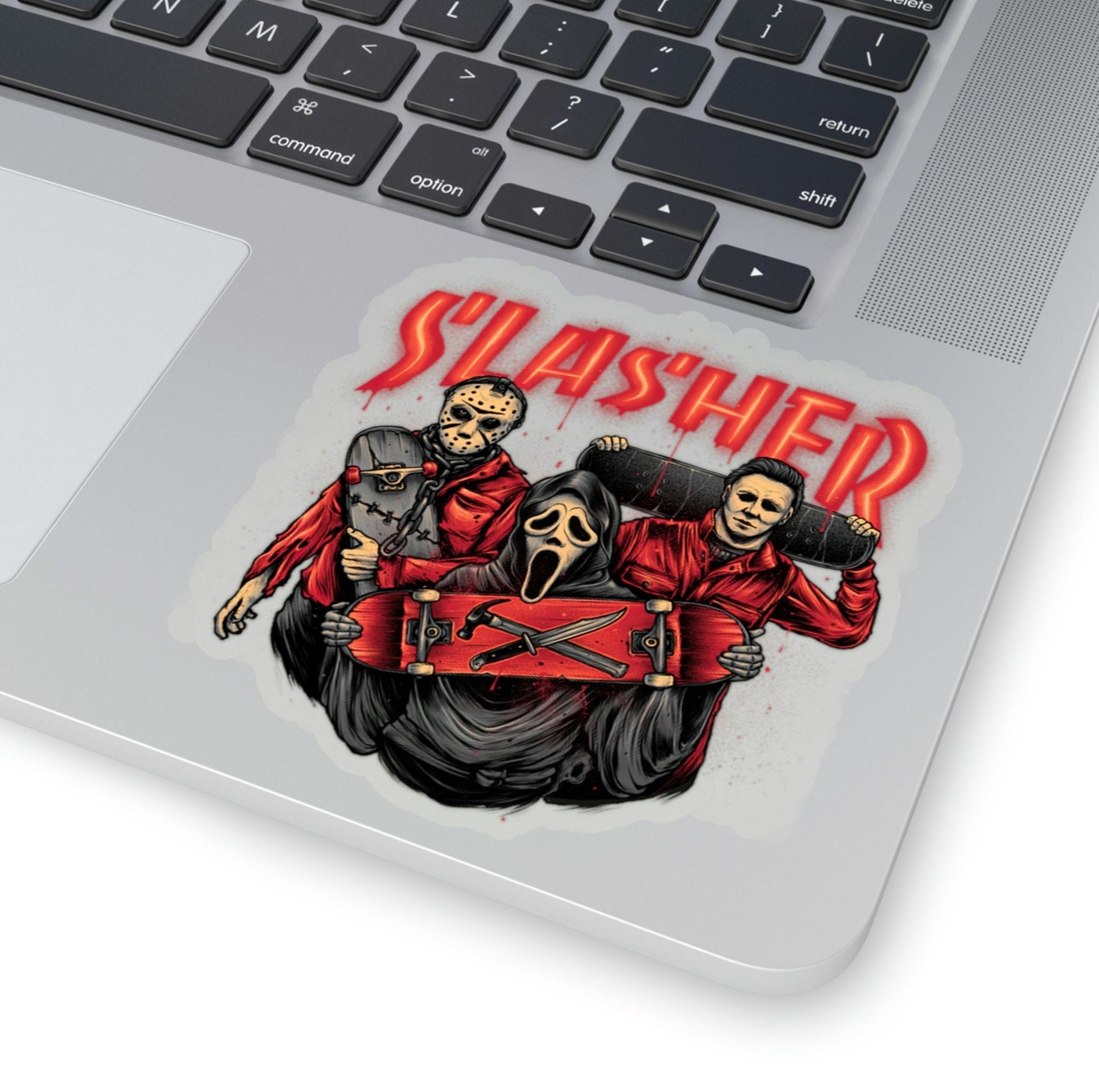 Discover Horror Movie Sticker, ghostface Sticker