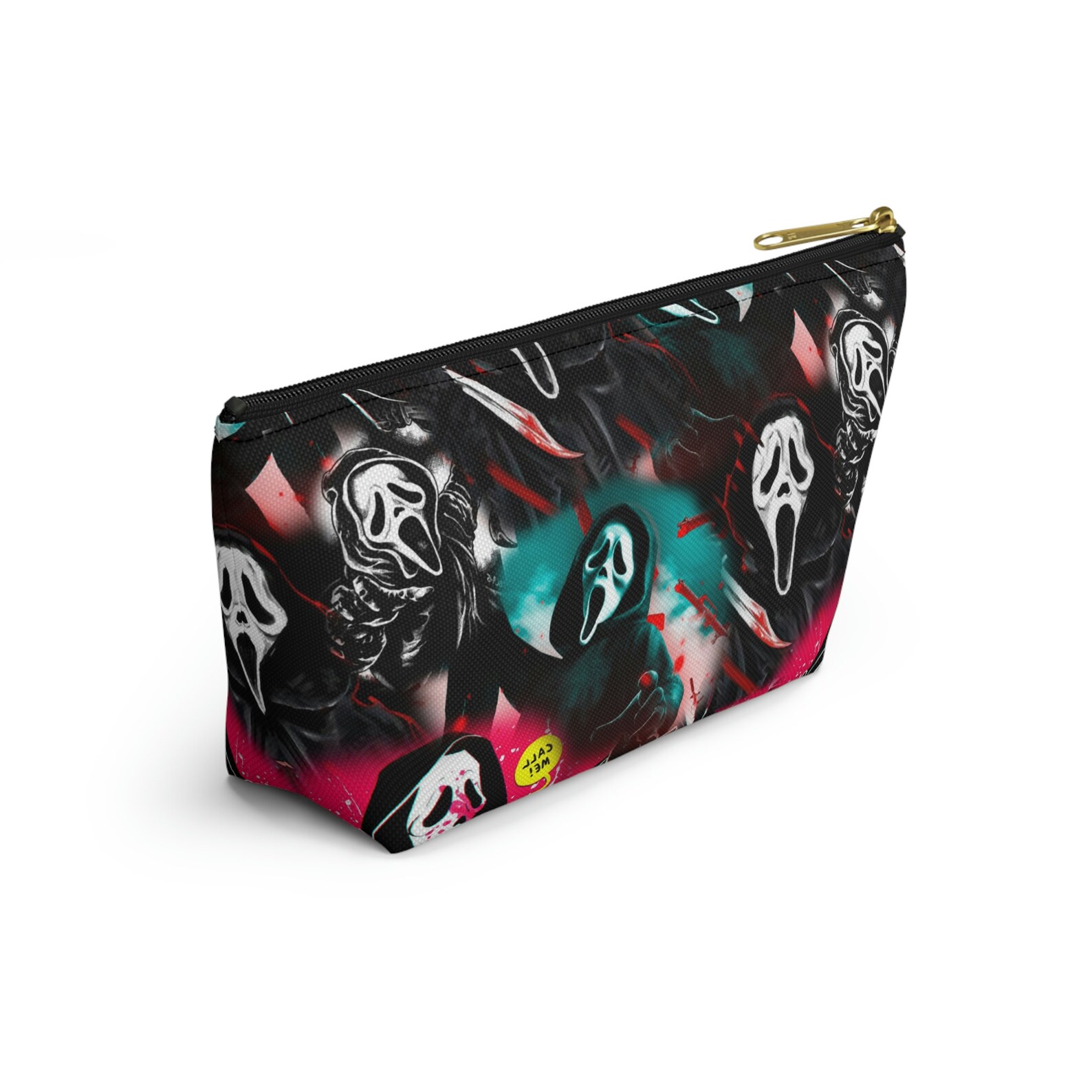 Scream Merch, Ghostface Makeup Bag, Horror Mothers Day, Goth Makeup Bag