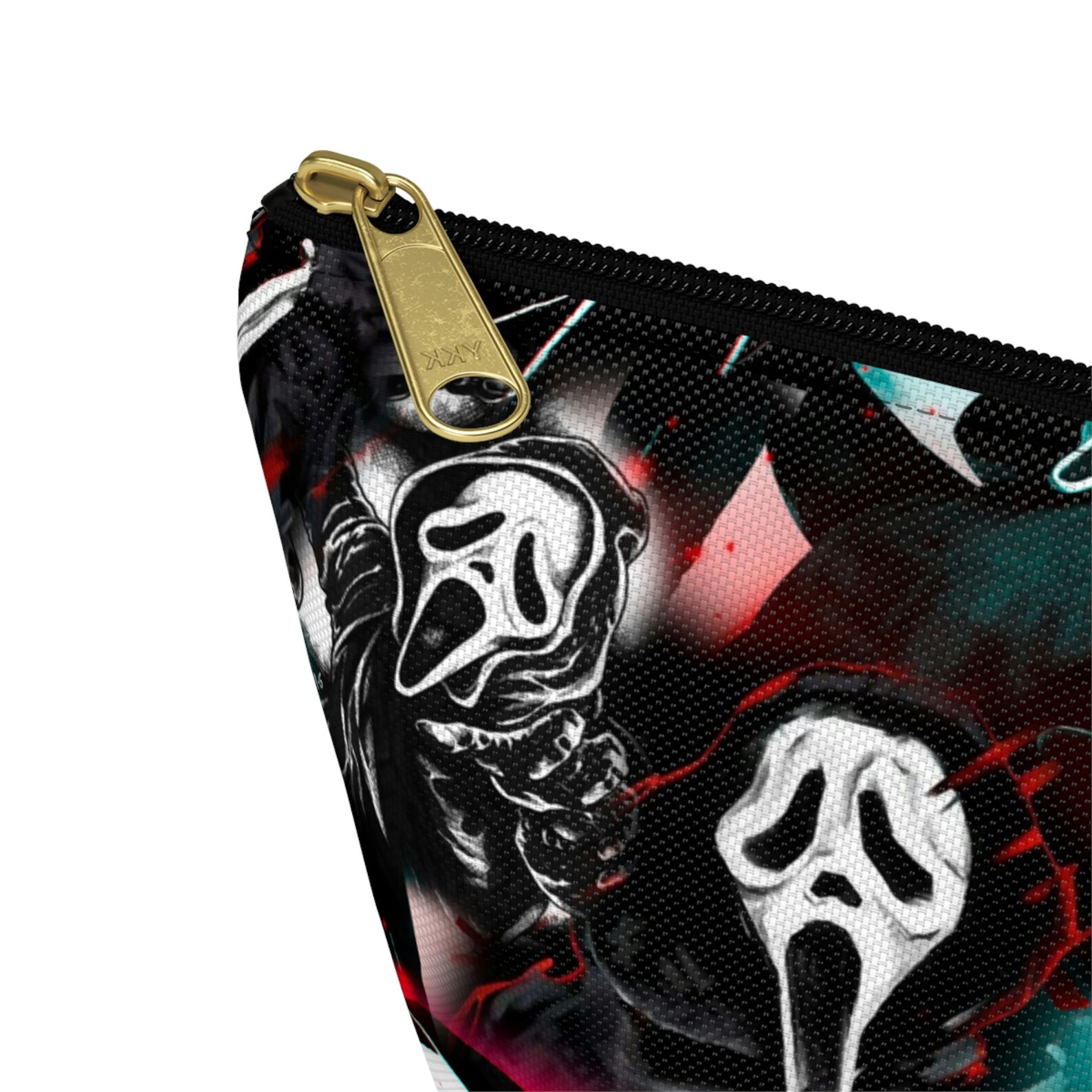 Scream Merch, Ghostface Makeup Bag, Horror Mothers Day, Goth Makeup Bag