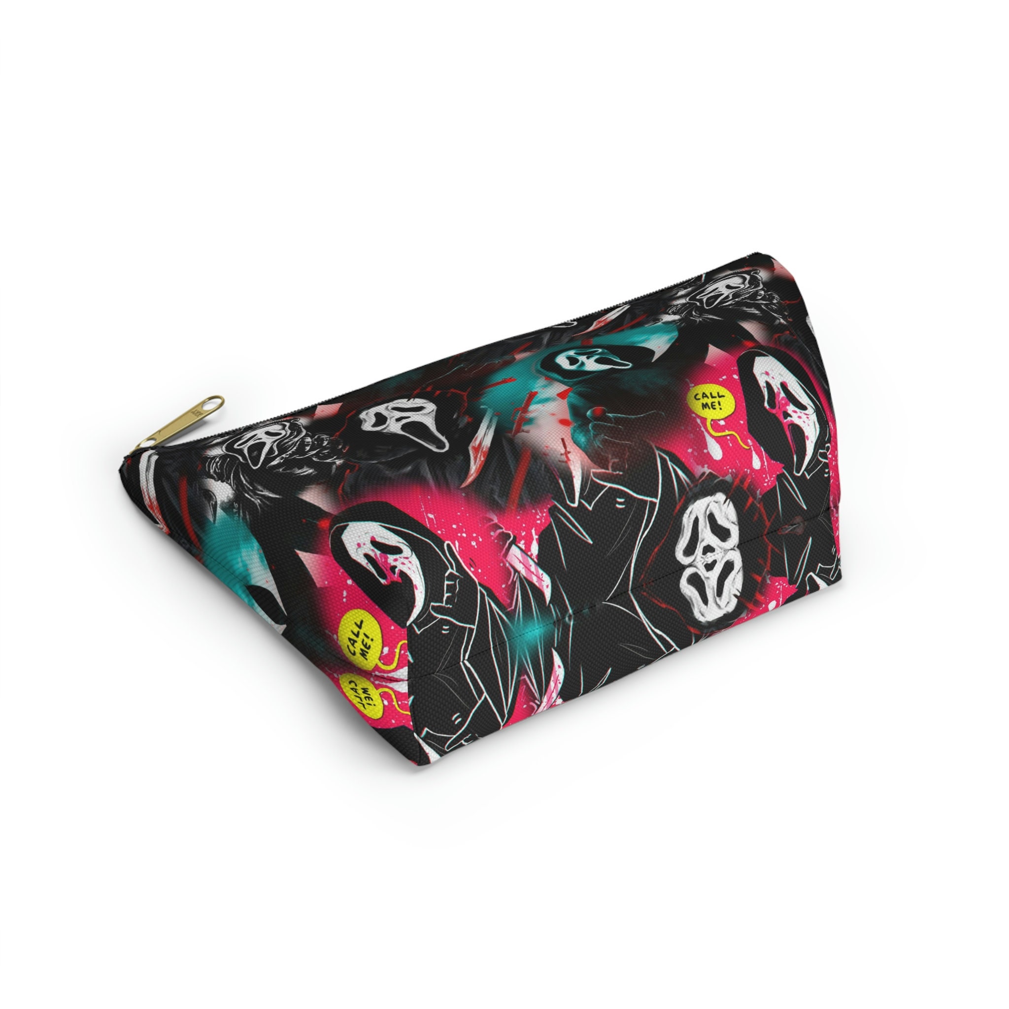 Scream Merch, Ghostface Makeup Bag, Horror Mothers Day, Goth Makeup Bag