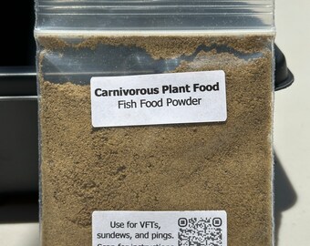 Carnivorous Plant Food - Grow bigger Flytraps and Sundews