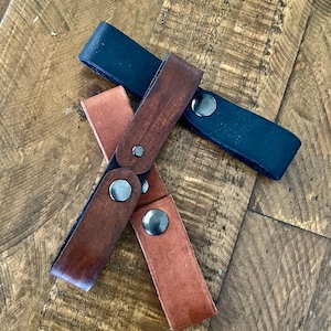 Leather Mug Strap: Renaissance Faire Tankard Holder
