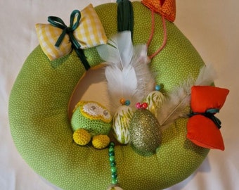 Door Wreath Wreath Easter Green