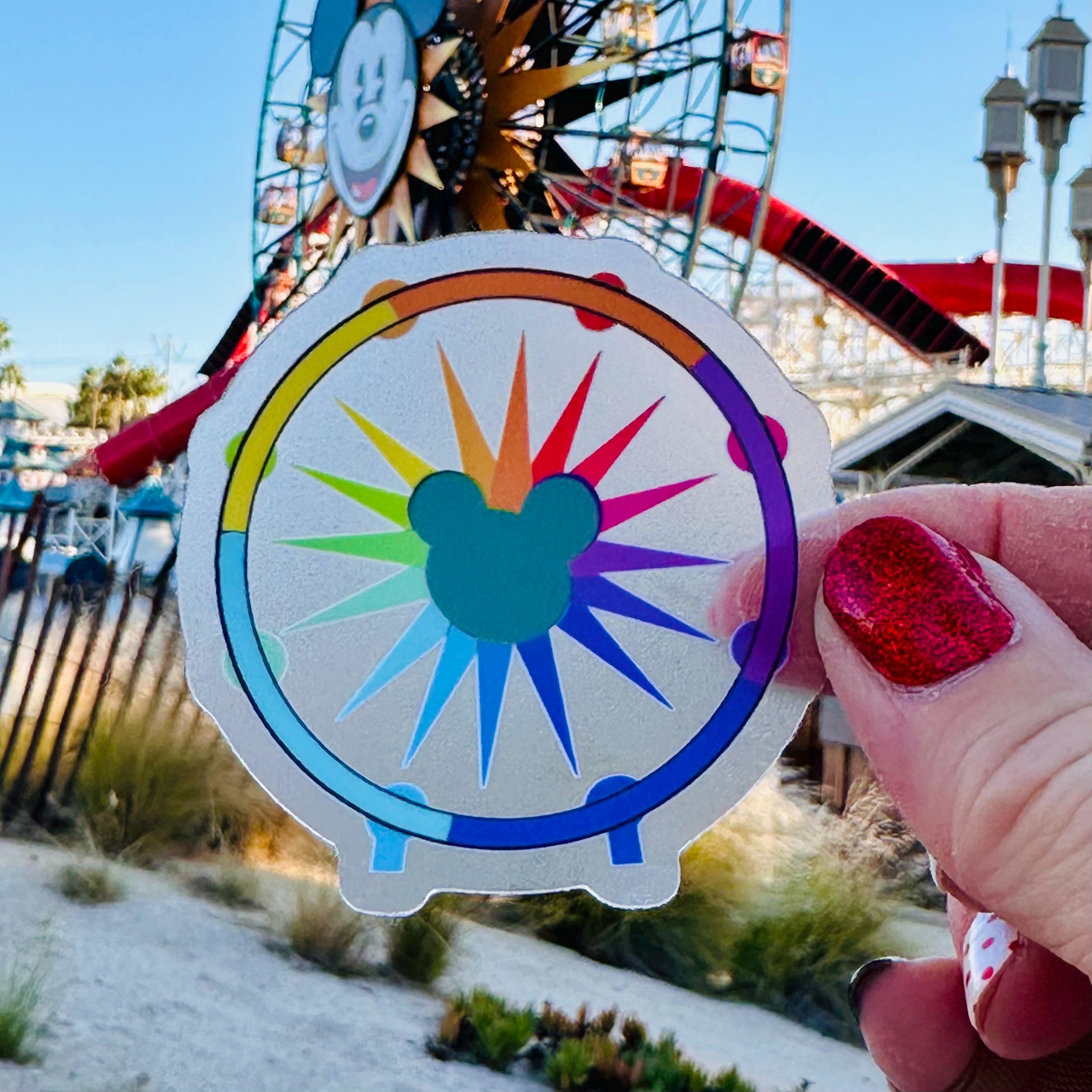 Disneyland Ferris Wheel Sticker - Etsy