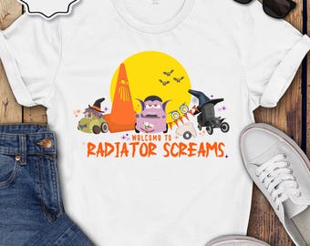 Cars Land Halloween Tee Shirt — Disneyland Fall Trip Outfit for Kids and Adults