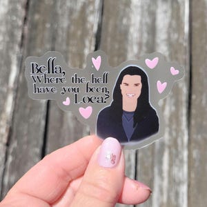 Team Jacob Twilight Sticker: Bella Quote Vinyl Decal