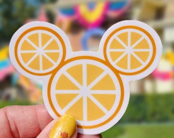 Naklejka Mickey Orange Slice, Disney Florida Citrus Summer