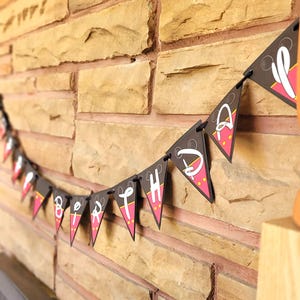 Mickey Birthday Banner, DIY Printable Disney Fan Bunting, Mouse Alphabet Pennant, Personalized Party Decoration, Customizable Embellishment