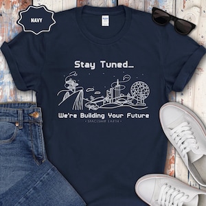 Spaceship Earth Future City Shirt - Retro Nostalgic Epcot Vacation Tee