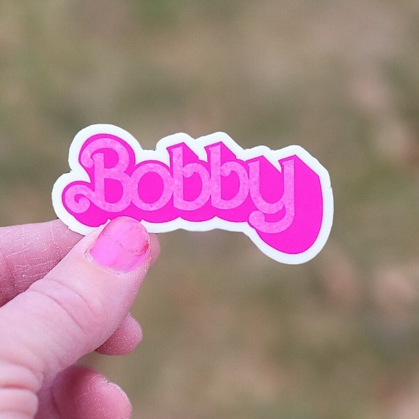 Grateful Dead "Bobby" Bob Weir Barbie-Style Sticker - Dead and Co Concert Water Bottle Sticker Trading
