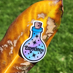 Emotions Die Cut Stickers: Waterproof Laptop, Journal, Hydroflask Decor