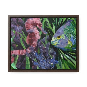Curtain Call - 14″ x 11″ Print of original Stained Glass Mosaic