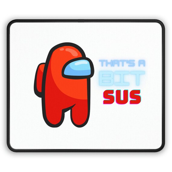 Sus (suspicious) pixel funny meme' Mouse Pad