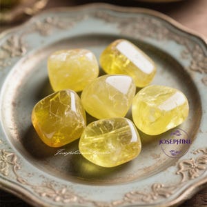 Citrine Tumble Stone Citrine Crystal Natural Citrine Natural Crystals Crystals Citrine tumble gemstone Meditation stone Citrine gift crystal