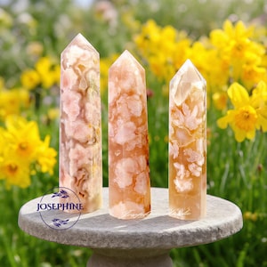 Flower Agate Tower - Etsy