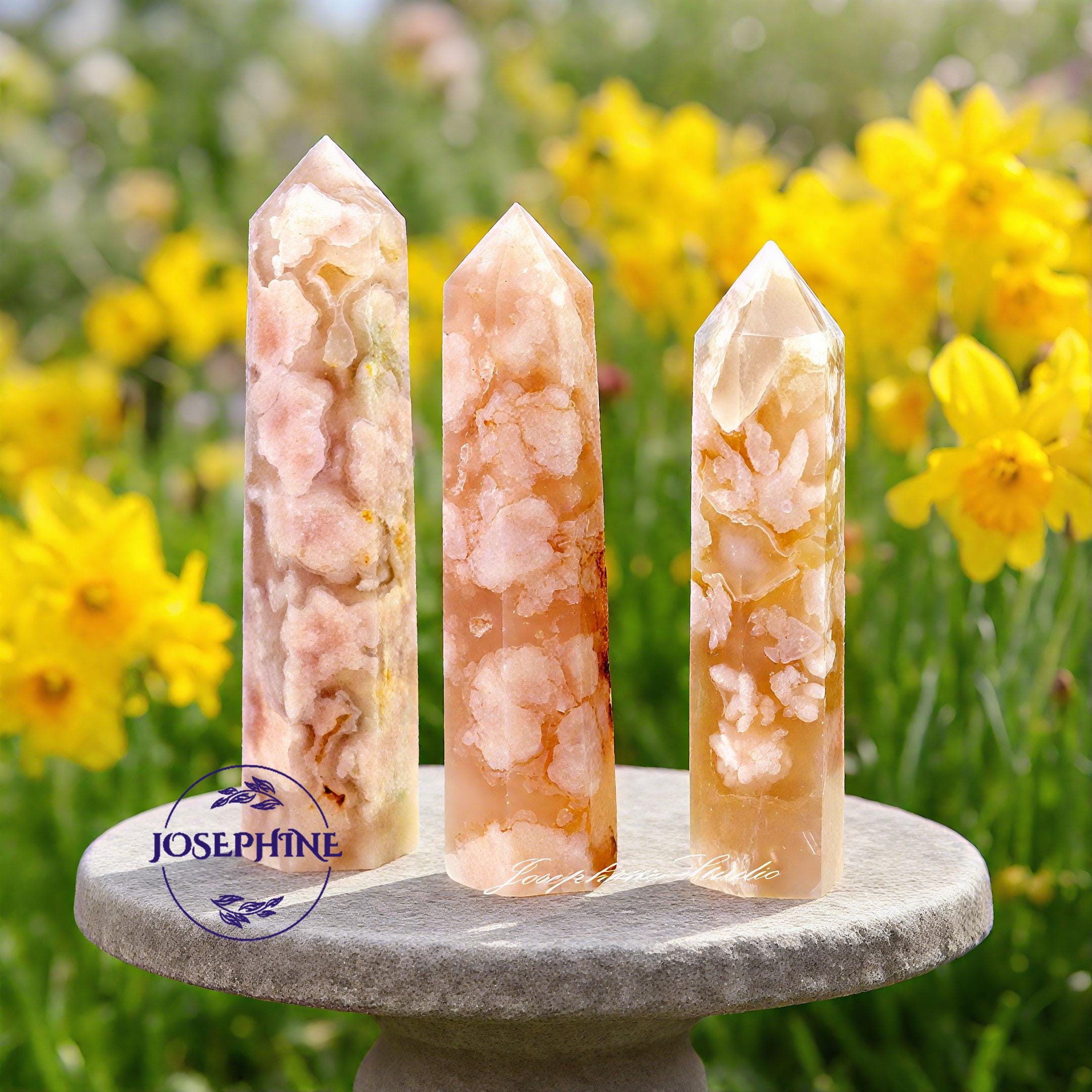 Flower Agate Tower - Etsy