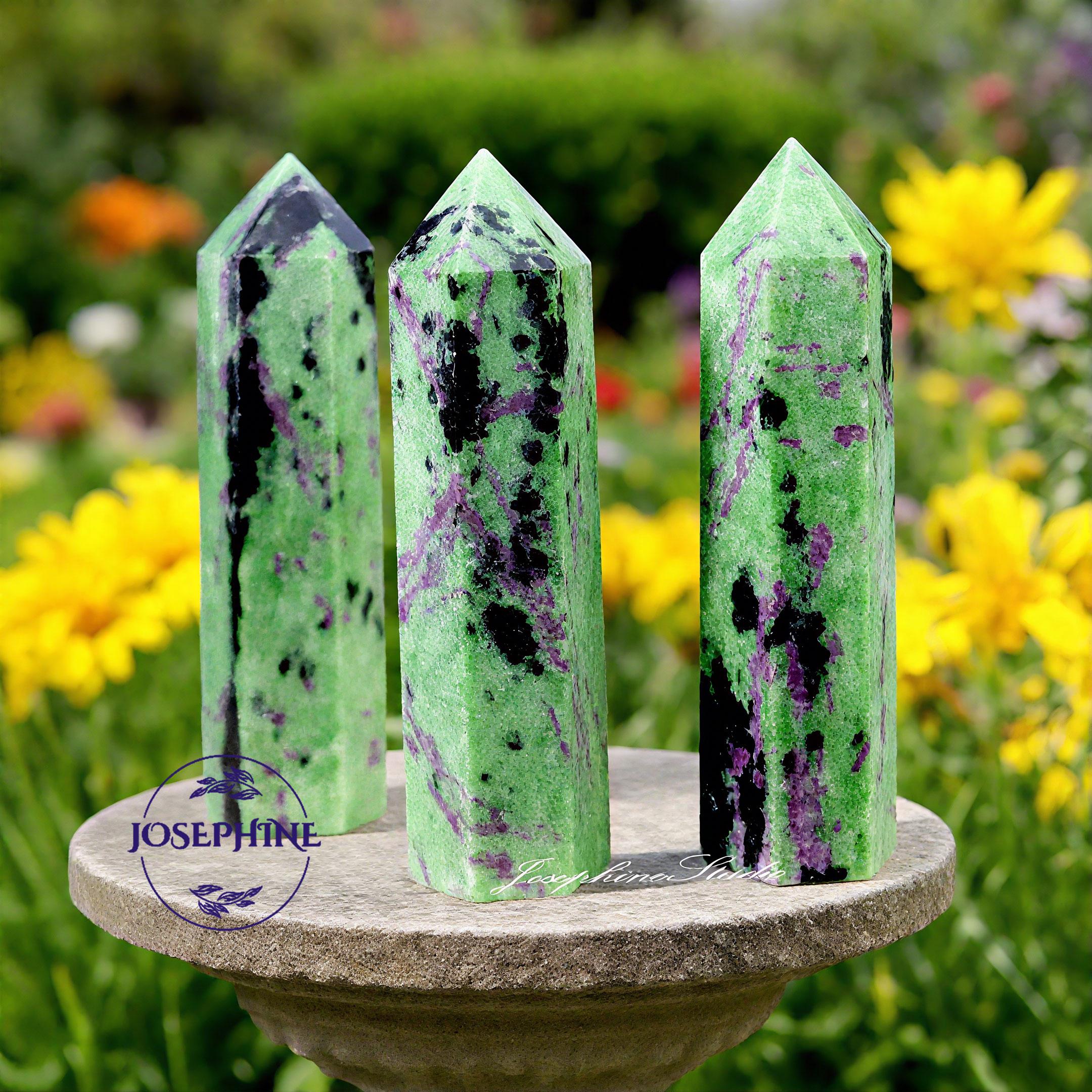 置物 Ruby Ruby Crystal Decor - Etsy