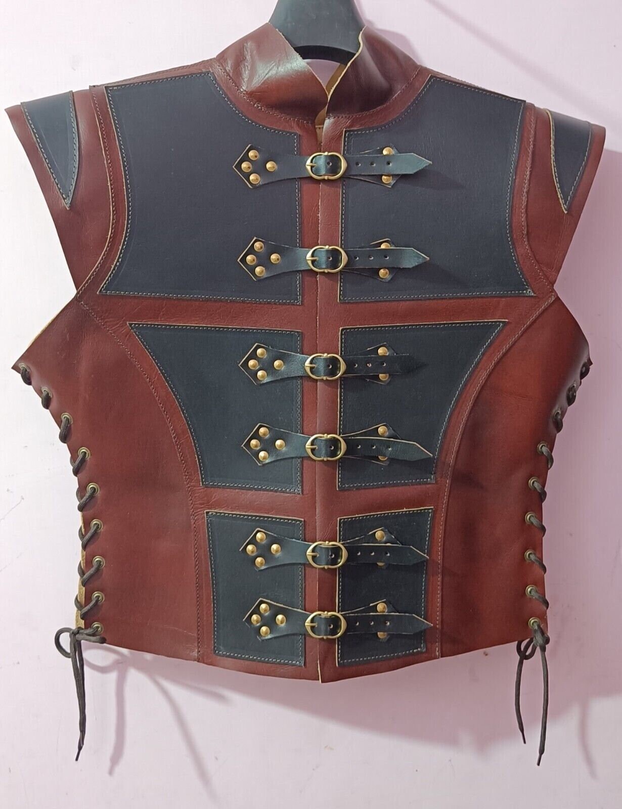 Leather Armour Medieval Mongol Full Body Armor Kit Cosplay Etsy