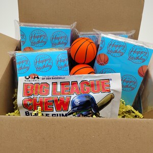 Boîte d'anniversaire pour cartes de basket-ball vintage