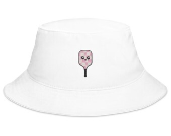 Pickle Ball Bucket Hat, Pickle Ball gift, Dink hat, Pickle ball themed hat, Pickle Ball Accessories, Pickle ball sunhat