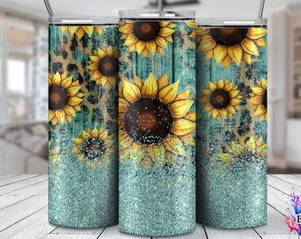 Sonnenblume Becher | 20 oz Edelstahl Reisebecher