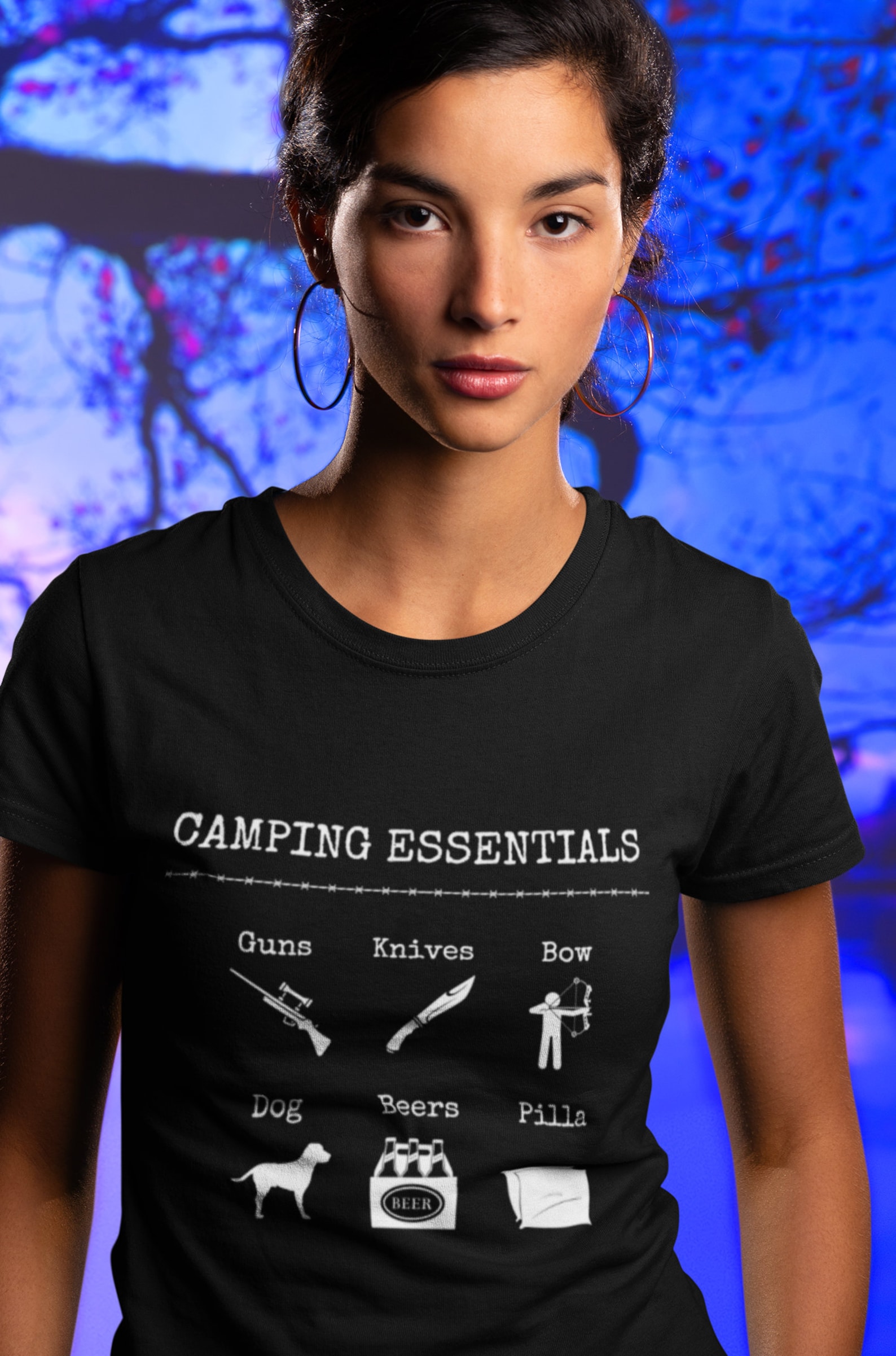 Tshirt Funny Camping Teeshirt Outdoors Hobbies Essentials Etsy Australia