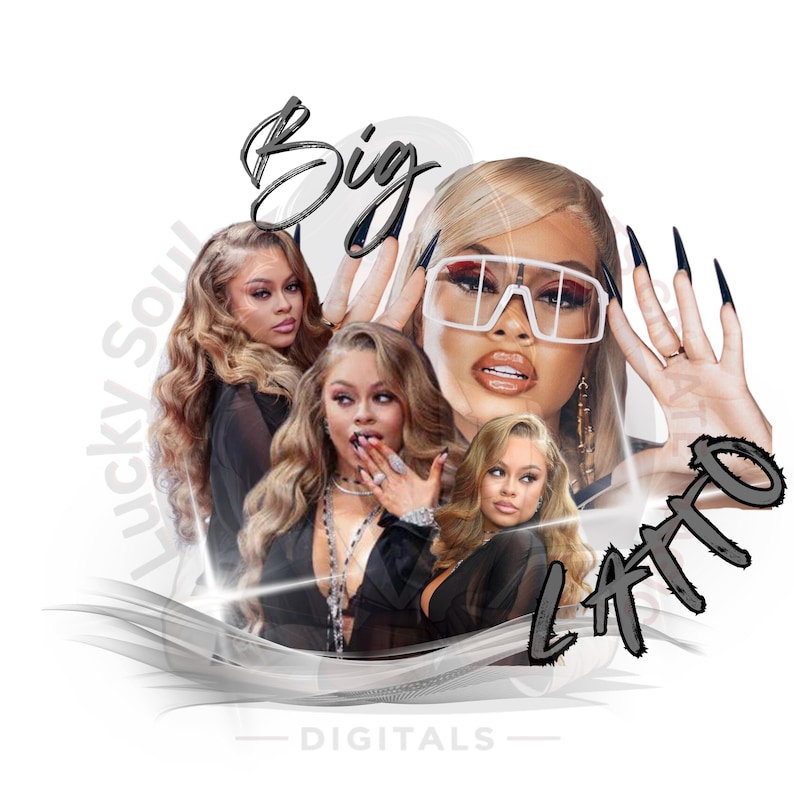 Big Latto Inspired Design (PNG) Only - Etsy