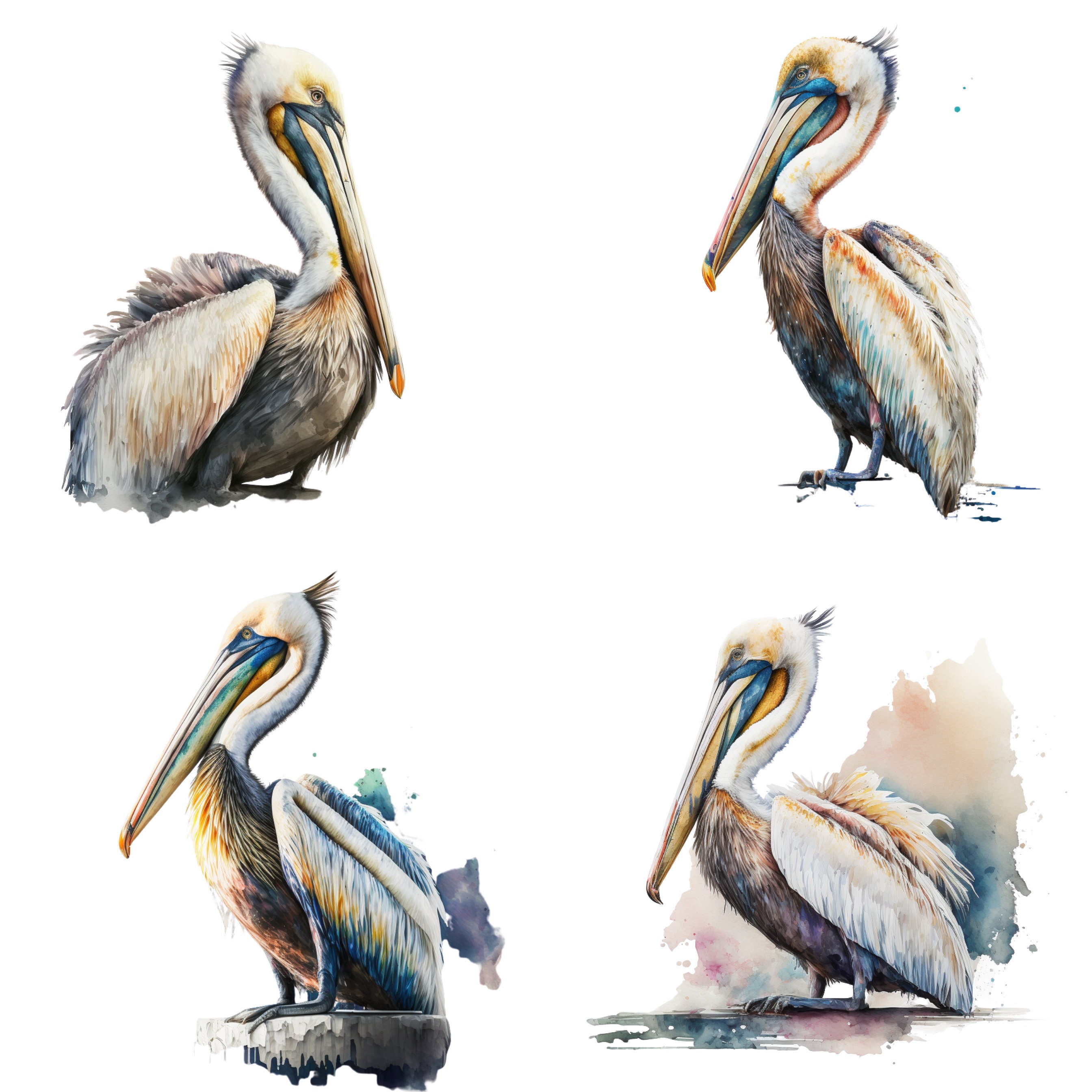 Pelican Bird Clipart For Kids