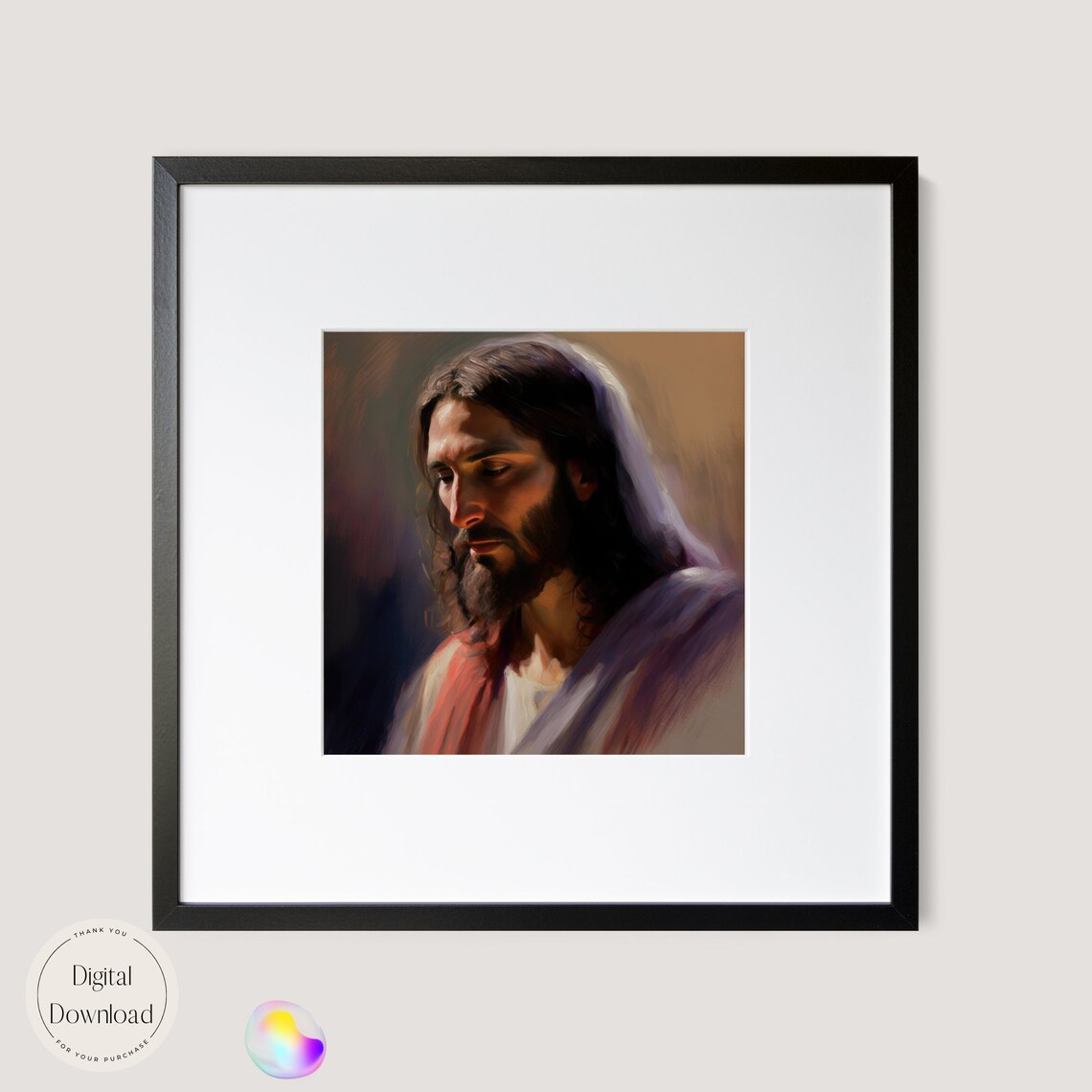 Jesus Christ Religious Printable Art 232 Instant Download - Etsy