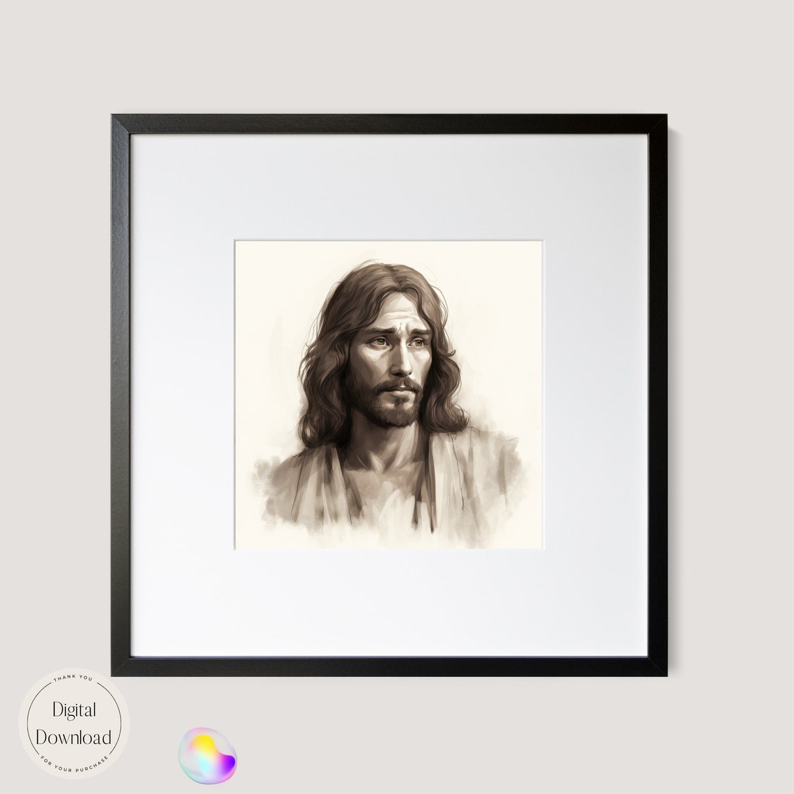 Jesus Christ Religious Printable Art 319 Instant Download King of Kings ...