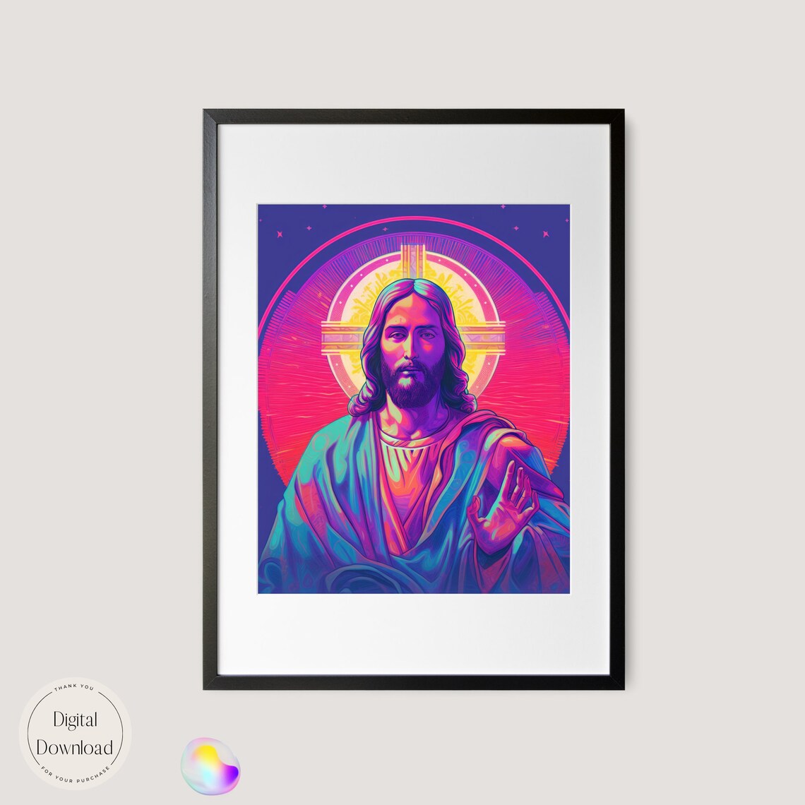 Jesus Christ Religious Printable Art 123 Instant Download - Etsy