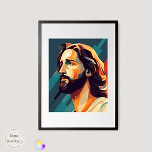 Jesus Christ Religious Printable Art 10 | Instant Download | Eternal ...