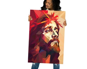 Divine Elegance: Jesus Christ Wall Art – Perfect for Home Blessings and Religious Occasions